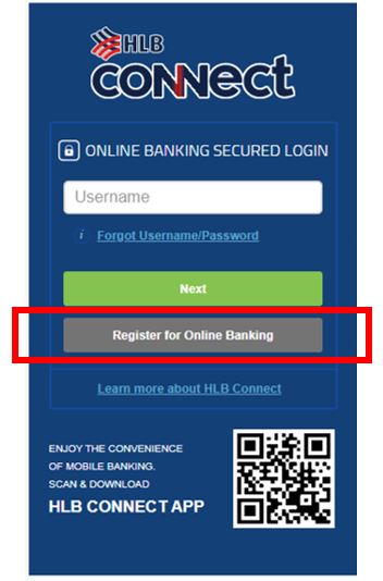 how to register for online banking in malaysia